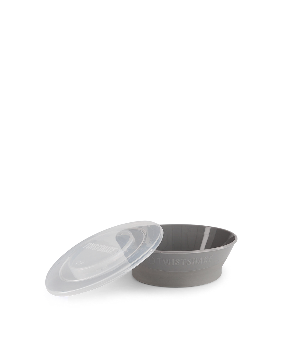Twistshake Bowl 6+m Pastel Grey